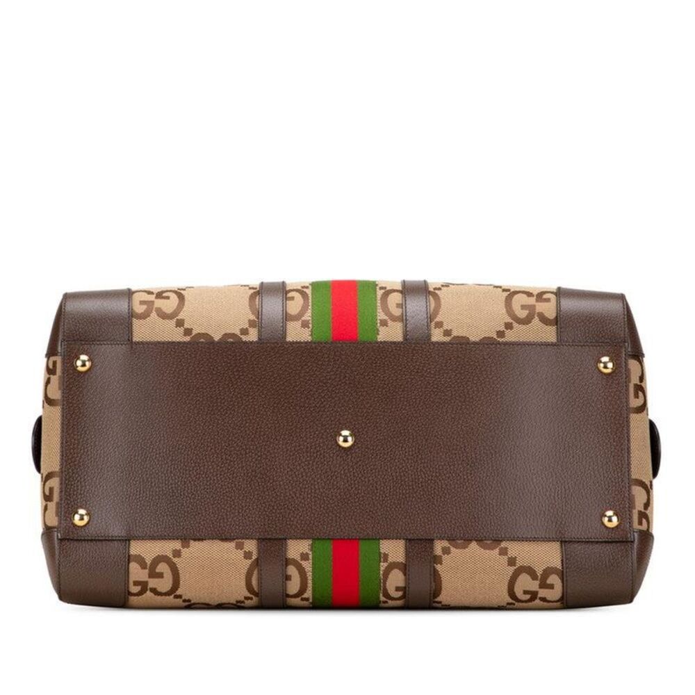 Pre Loved gucci Ophidia Duffle Bag Women brown | brown Luggage - Picture 3 of 8